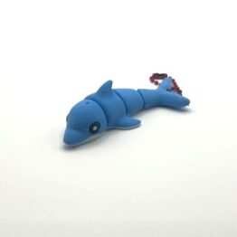 Dolphin Flexi Keychain