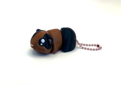 Guinea Pig Flexi Keychain - Image 4
