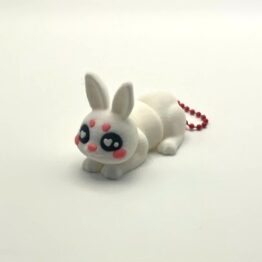 Bunny Flexi Keychain