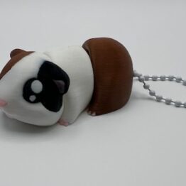 Guinea Pig Flexi Keychain