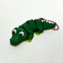 Alligator Flexy Keychain