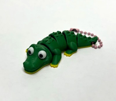Alligator Flexy Keychain