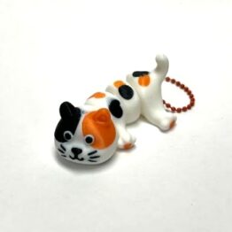 Calico Cat Flexi Keychain