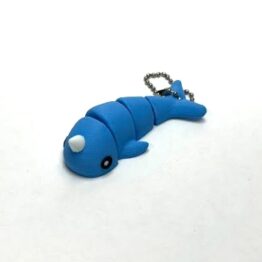 Narwhal Flexi Keychain