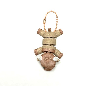 Baby Highland Cow Flexi Keychain - Image 5