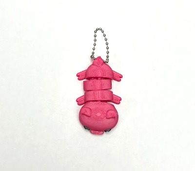 Pig Flexi Keychain - Image 3