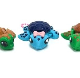 Sea Turtle Flexi Keychain