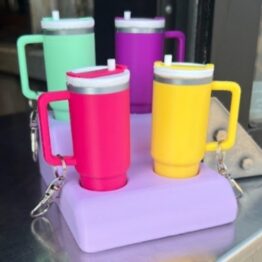 Lip Balm Mini-Tumbler Keychain
