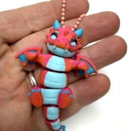 Winged Dragon Flexi Keychain