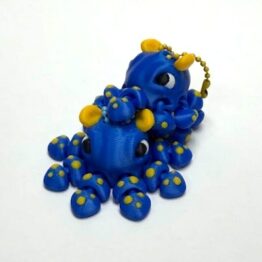 Dumbo Octopus Flexi Keychain