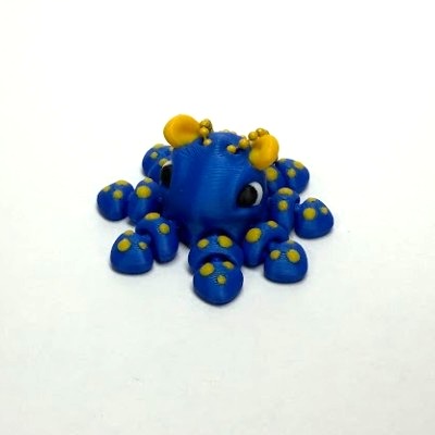 Dumbo Octopus Flexi Keychain - Image 2