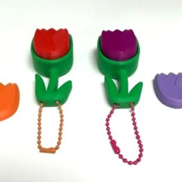 Tulip Clicker Keychain