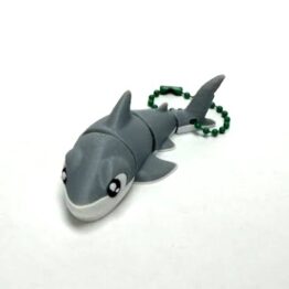 Great White Shark Flexi Keychain
