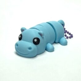 Hippo Flexi Keychain