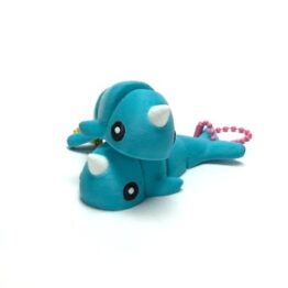 Narwhal Flexi Keychain