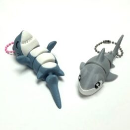 Great White Shark Flexi Keychain