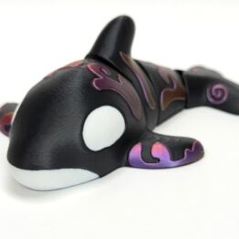 Articulated Display Tribal Orca
