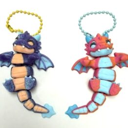 Winged Dragon Flexi Keychain