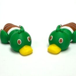 Mallard Duck Flexi Keychain