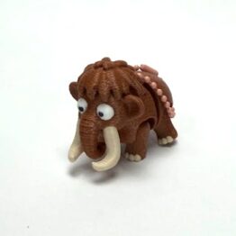 Woolly Mammoth Flexi Keychain