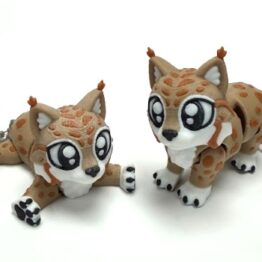 Bobcat Flexi Keychain