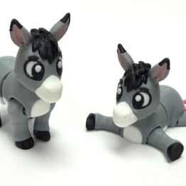 Donkey Flexi Keychain
