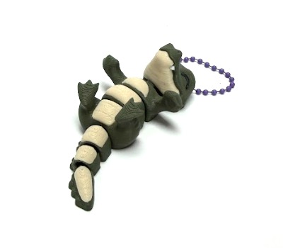 Alligator Flexi Keychain - Image 2
