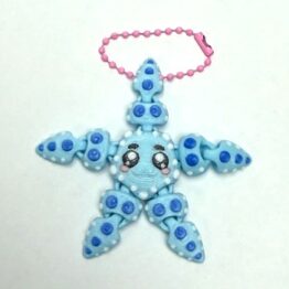 Sea Star Flexi Keychain