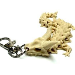 Bone Dragon Flexi Keychain