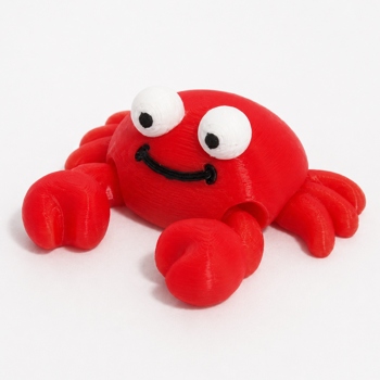 Crab Flexi Keychain