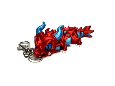 Drake Dragon Flexi Keychain - Image 3