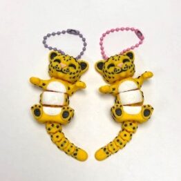 Leopard Flexi Keychain
